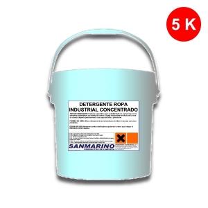 INDUSTRIAL CLOTHING DETERGENT CONCENTRATE: 5 AND 10 K.