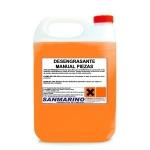 DESENGORDURANTE MANUAL DAS PEÇAS: 5, 12 E 25 L.