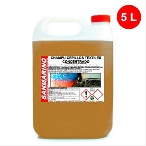 TEXTILE BRUSHES SHAMPOO CONCENTRATE: 5, 12 AND 25 L.