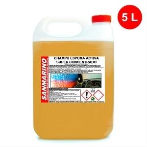 ACTIVE FOAM SHAMPOO SUPER CONCENTRATE: 5, 12 AND 25 L.