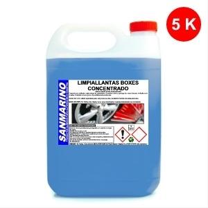 BOXES WHEEL CLEANER CONCENTRATE: 5, 12 AND 25 K.