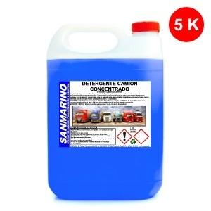 TRUCK DETERGENT CONCENTRATE: 5, 12 AND 25 K.