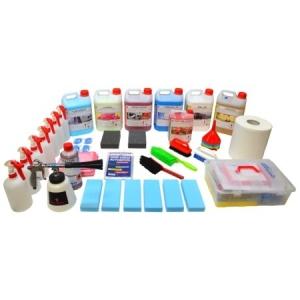 KIT PROFESIONAL LIMPIEZA INTERIOR Y EXTERIOR EN SECO 5 L. + TORNADOR BLACK