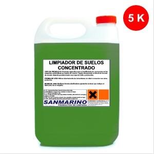 LIMPIADOR DE SUELOS CONCENTRADO: 5, 12 Y 25 K.