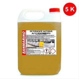 DETERGENTE AUTOBÚS ALTO RENDIMIENTO CONCENTRADO: 5, 12 Y 25 K.