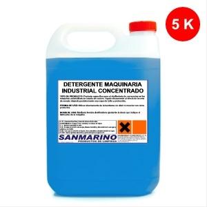 INDUSTRIAL MACHINERY DETERGENT CONCENTRATE: 5, 12 AND 25 K.