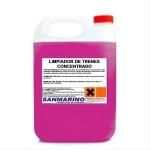 TRAIN CLEANER CONCENTRATE: 5, 12, AND 25 K.