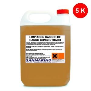 LIMPIADOR DE CASCOS DE BARCO CONCENTRADO: 5, 12 Y 25 K.