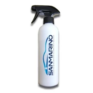 PISTOLA PULVERIZAR + BOTELLA CILÍNDRICA OPACA 500 ML.