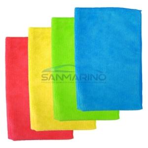 PACK DE BAIES MICROFIBRE EXTRA GRANDES 4 COULEURS 60x40 CM.