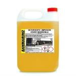 DETERGENTE LIMPIADOR ACERO INOXIDABLE CONCENTRADO: 5, 12 Y 25 K.