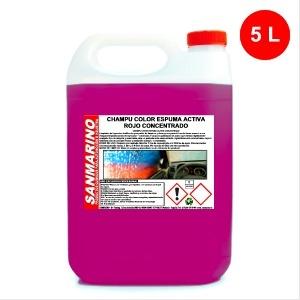 CHAMPÚ ESPUMA ACTIVA COLOR CONCENTRADO: 5, 12 Y 25 L.