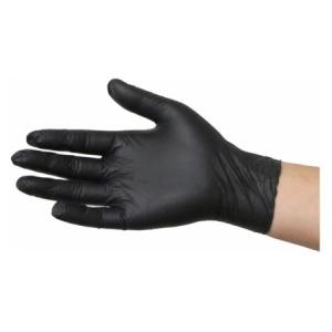 GUANTES DESECHABLES NEGROS (PAQUETE 100 U.)