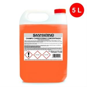 CAR BODY SHAMPOO CONCENTRATE: 5, 12, AND 25 L.