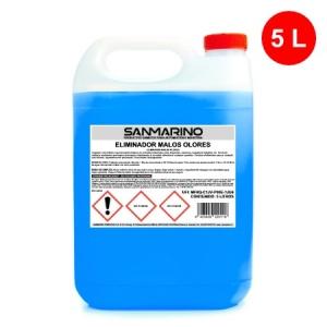 ELIMINADOR ODORES DESAGRADÁVEIS: 5, 12 E 25 L.
