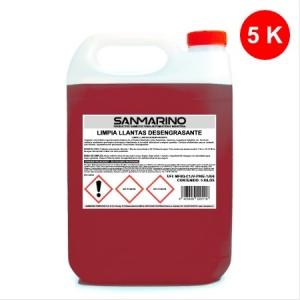 CONCENTRATED WHEEL CLEANER DEGREASER: 5, 12 AND 25 K.