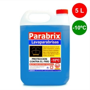 WINTER WINDSHIELD WASHER FLUID PROTECTION -10ºC: 5, 12 AND 25 L.