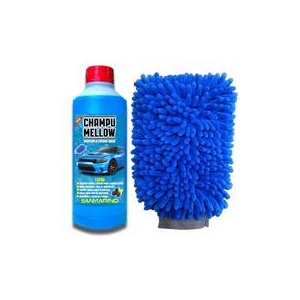 SUPER FOAM MELLOW CONCENTRATED BODY SHAMPOO 1 LITER + HAND MITT