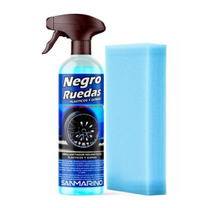 BRILLANT PNEUS + EPONGE AVEC PULVERISATEUR 500 ML.