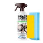 DASHBOARD CLEANER GLOSS EFFECT + CLOTH + SPONGE WITH GUN 500 ML.