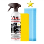 BRILLANT TABLEAU DE BORD HAUTE LUMINOSITÉ + CHAMOISINE + ÉPONGE AVEC PULVÉRSATEUR 500 ML.