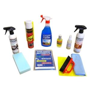 LEATHER UPHOLSTERY INTERIOR CLEANING KIT