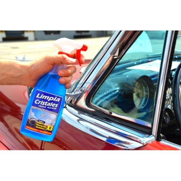 GLASS CLEANER DEGREASER TRIPLE ACTION WITH GUN 500 ML. Sanmarino