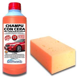 Shampoo with car wax 1 liter