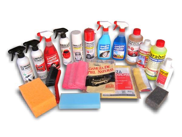 Kit 3 productos de Limpieza Exterior e Interior