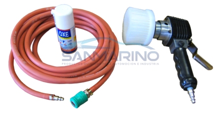 Machine de nettoyage rotative pour tissus d'ameublement